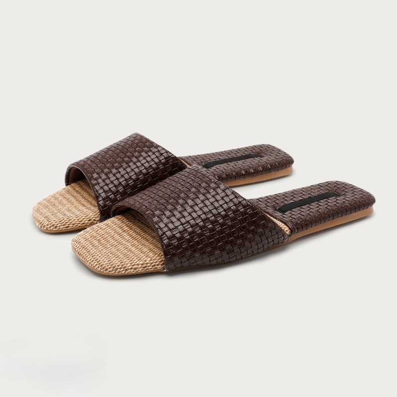 Outdoor Lighting For Your House - Luxury Linen-woven House Slippers for Women