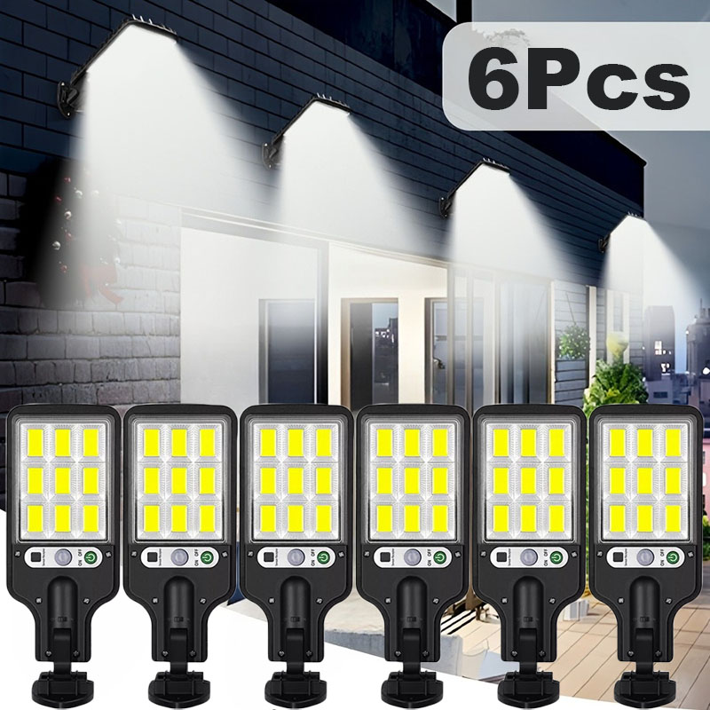 Outdoor Lighting Ip65 - 1~6Pcs Motion Sensor Solar Wall Lights