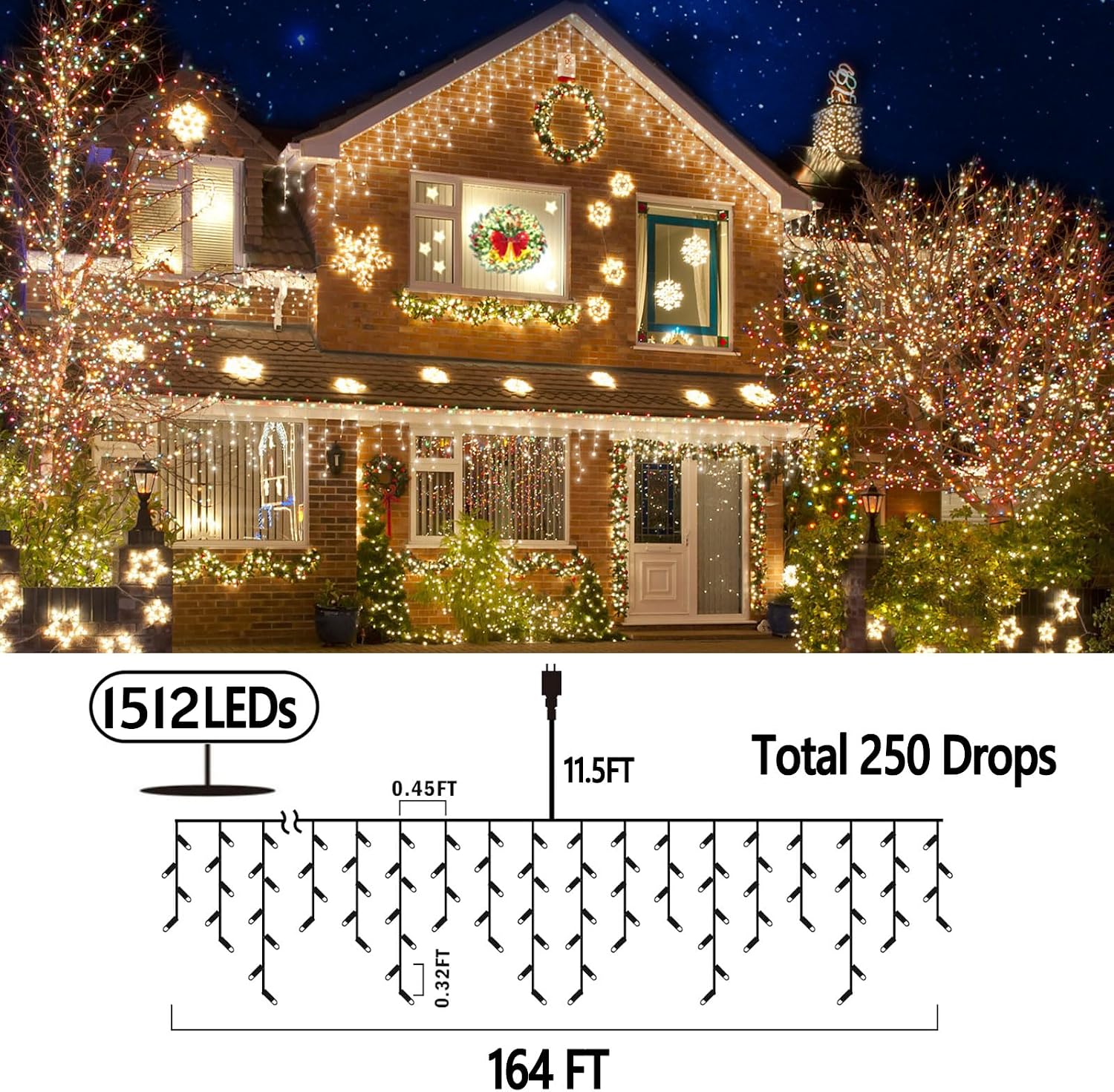 Outdoor Christmas String Light - Outdoor Lighting Waterproof review and price
