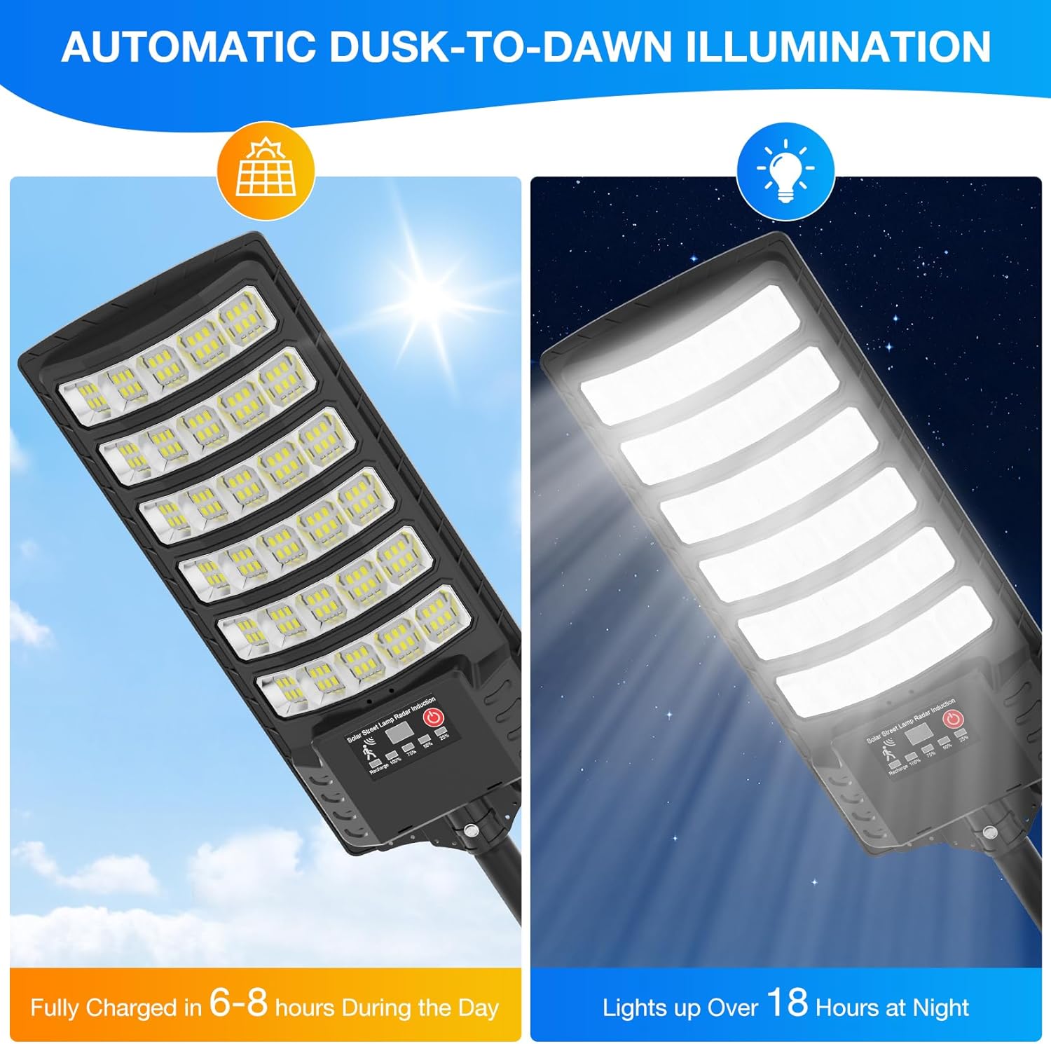 Solar Street Light with Pole M - Outdoor Lighting Ip65 review and price