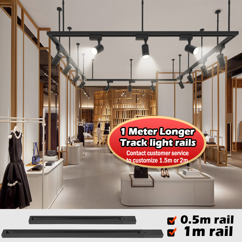 1M Track Rail Kit Spotlight 0. - Outdoor Lighting Track review and price