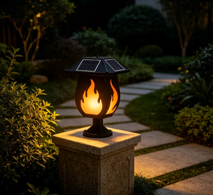 Solar Column Headlights Simula - Outdoor Lighting And Landscape review and price