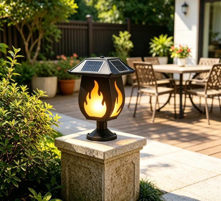 Solar Column Headlights Simula - Outdoor Lighting And Landscape review and price