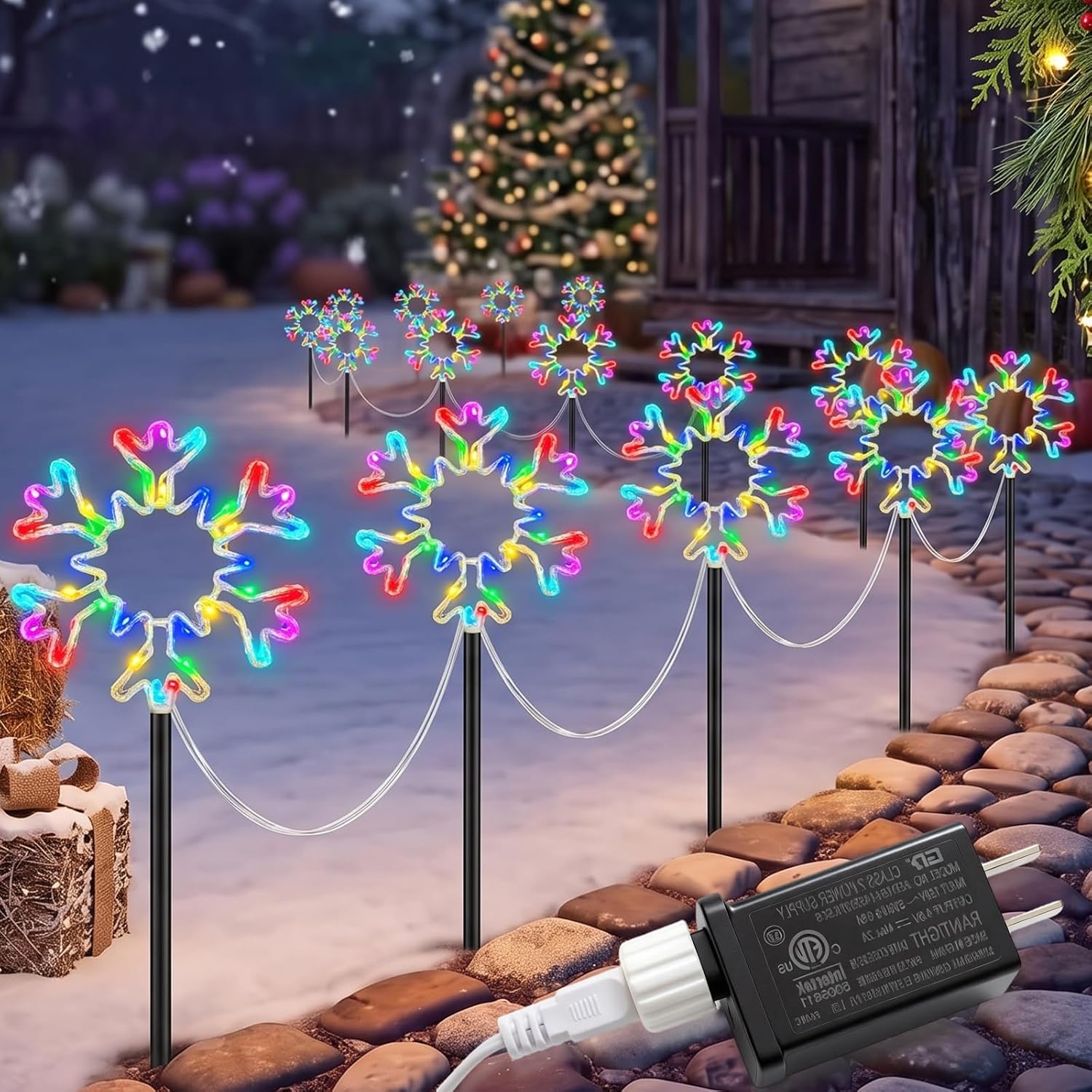 Christmas Snowflake Outdoor Pa - Outdoor Lighting Pathway review and price