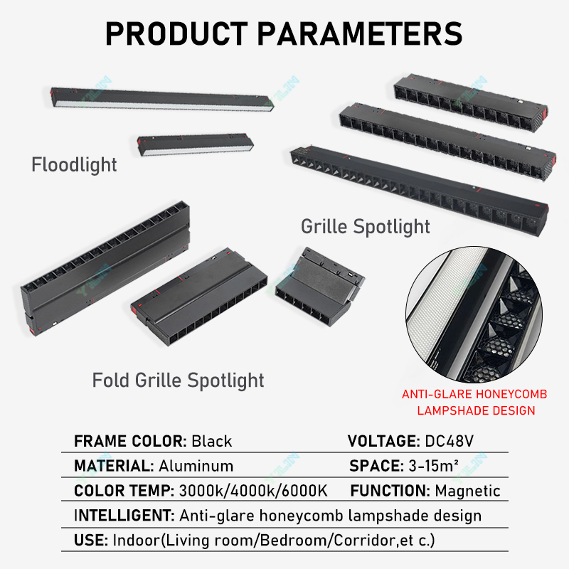 Anti-glare LED Magnetic Track  - Outdoor Lighting Track review and price