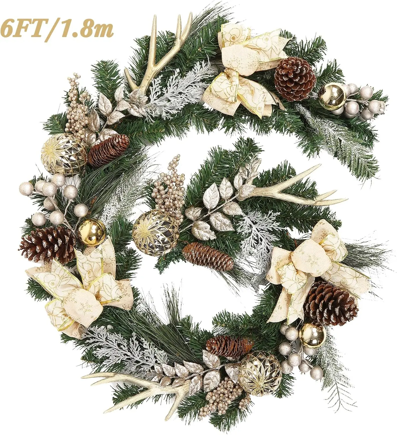 Garvee 6 ft Pre-Lit Christmas  - Outdoor Lighting Effects review and price