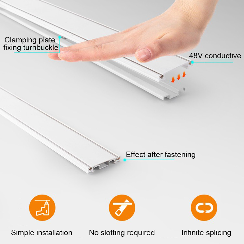 Smart Magnet Track Rail Lights - Outdoor Lighting Track review and price